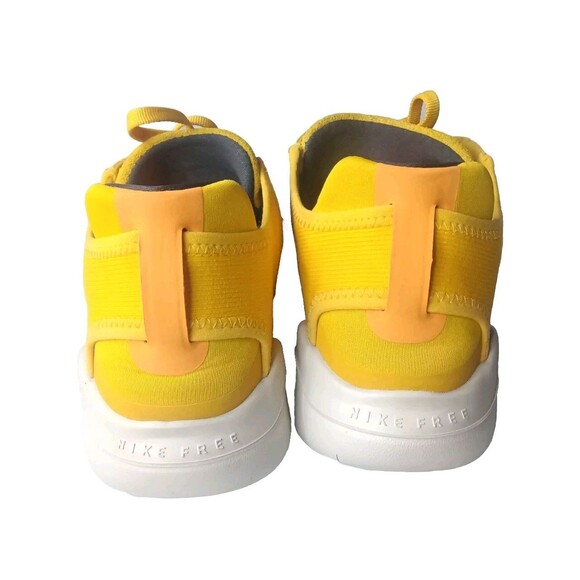 Nike Free RN Cheetah Yellow Women's Size 8.5 Shoes - Picture 6 of 11